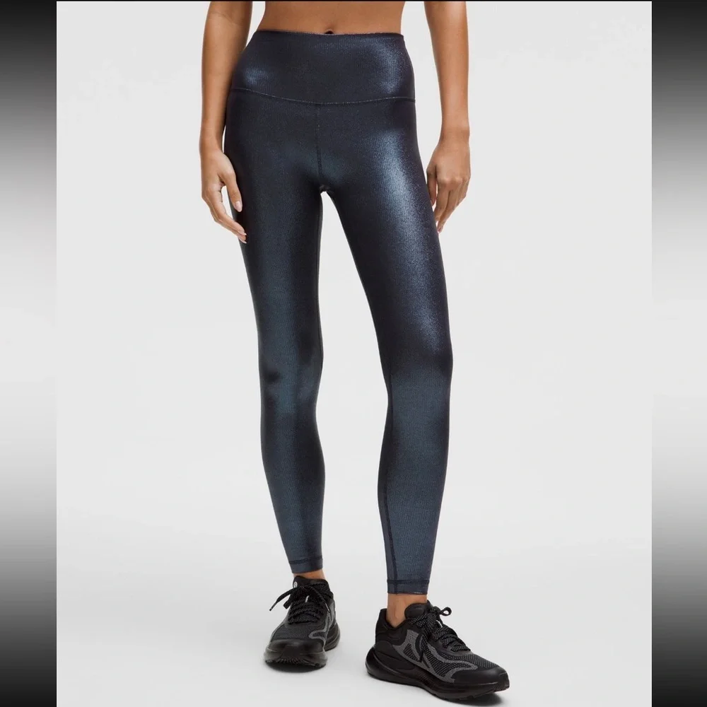 lululemon athletica Align High Rise Ribbed Leggings in Shine